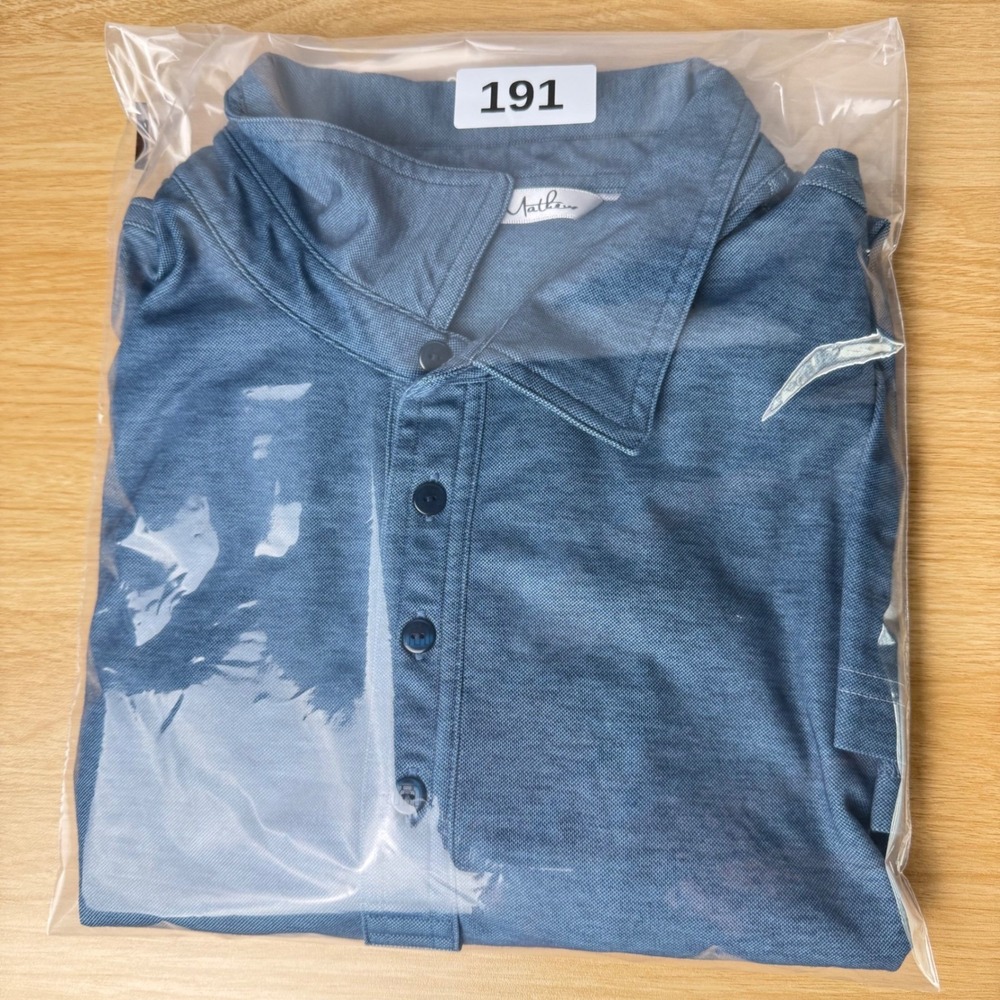 TravisMathew Men Heathered Polo Shirt XL Golfcore Country Club Preppy Activewear - Picture 7 of 13